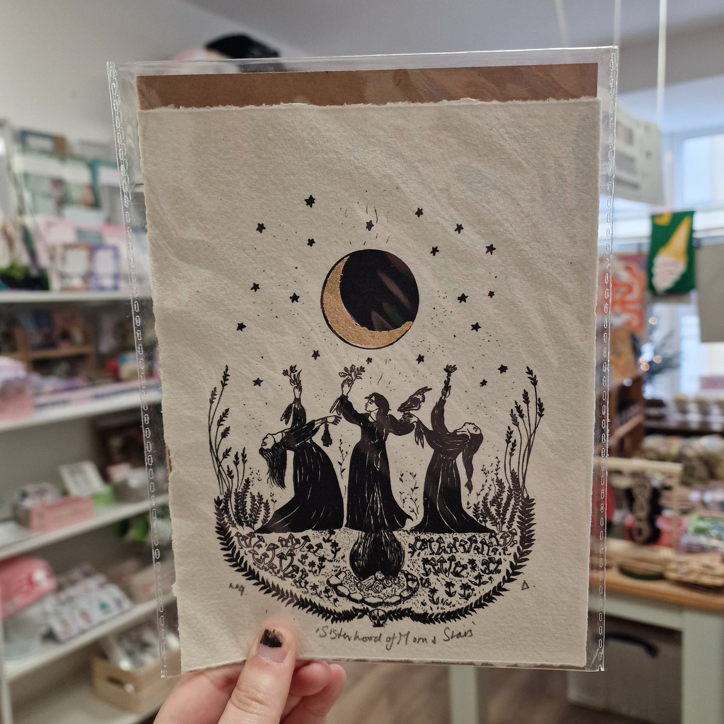 Sisterhood Of Moon + Stars Print