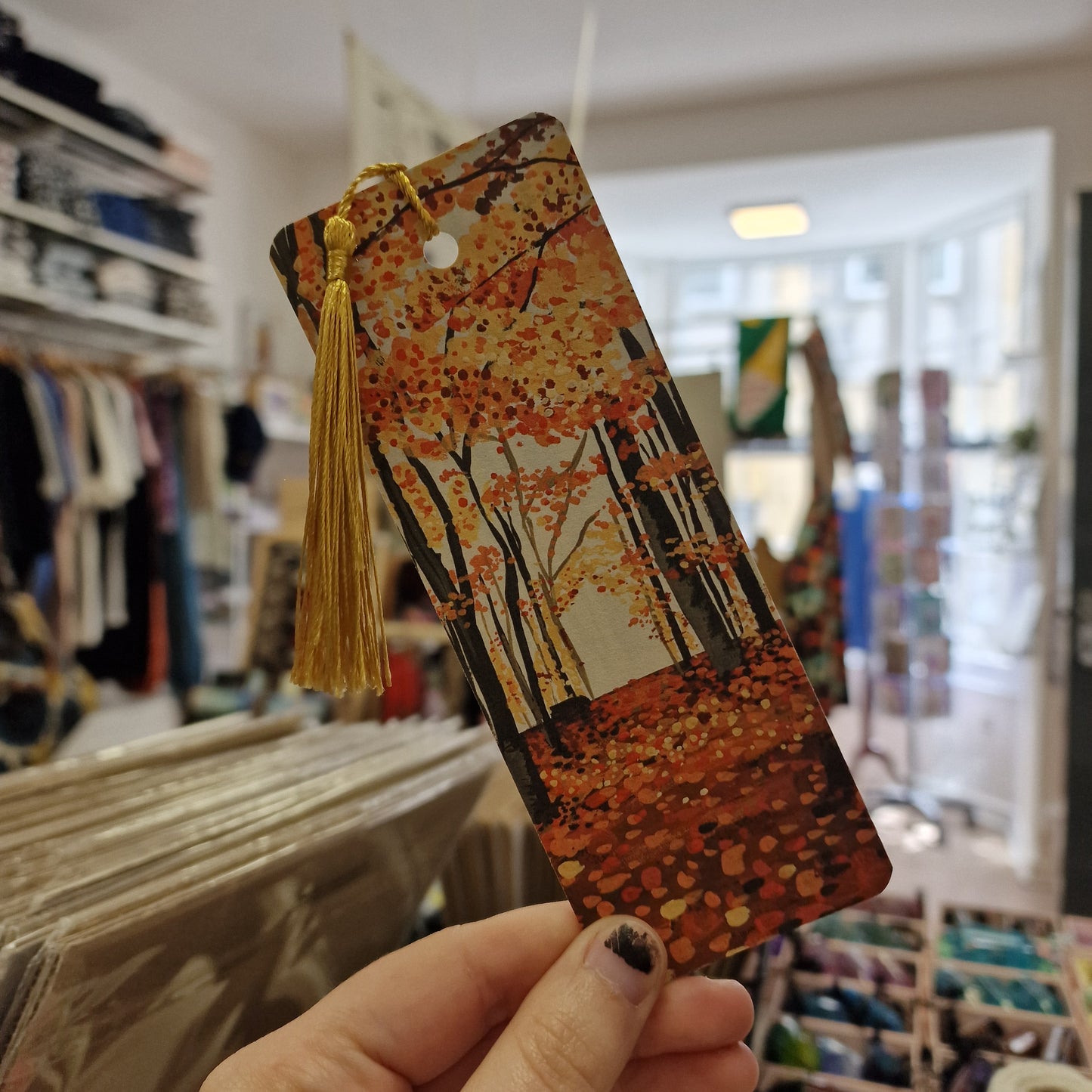 Autumn Bookmark