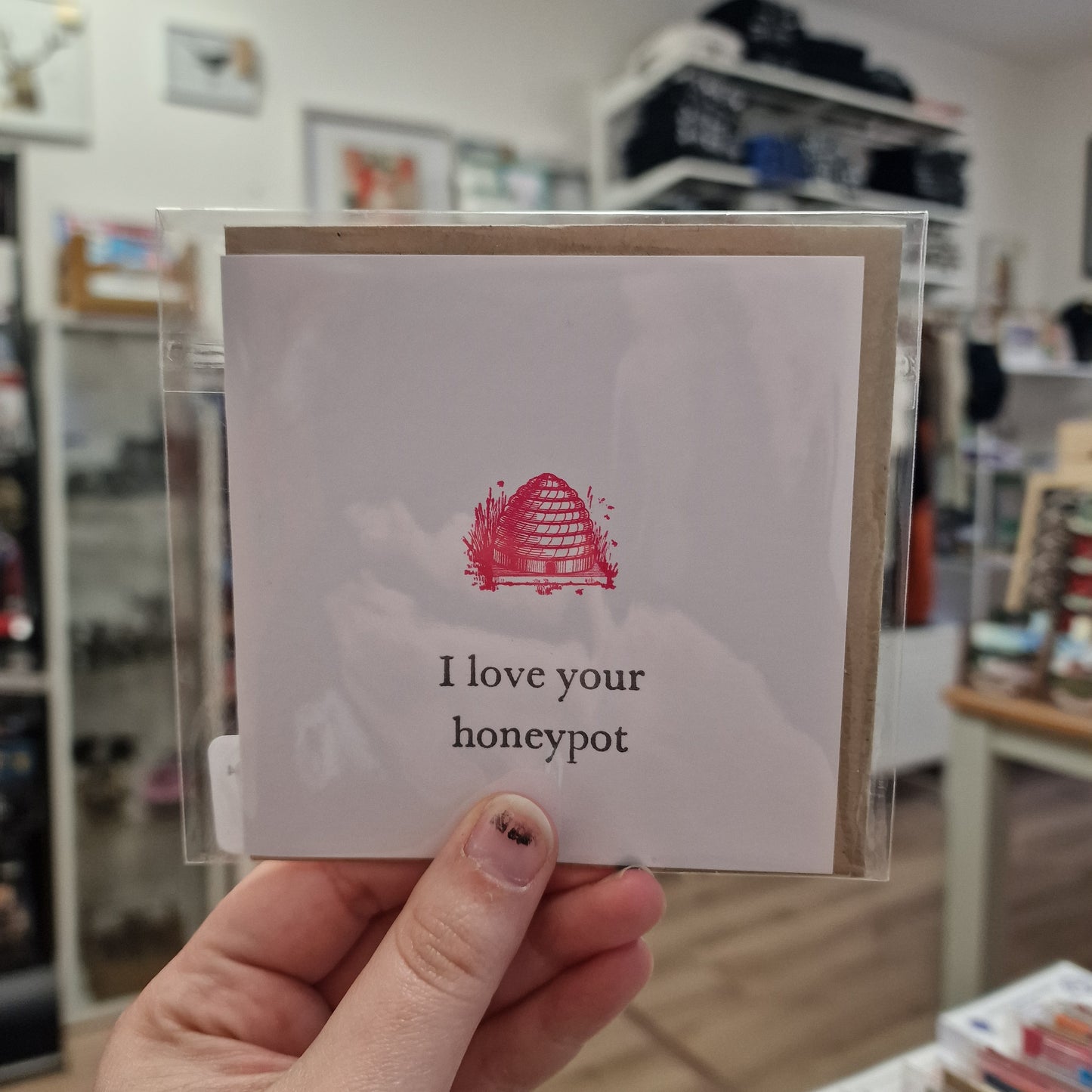 I Love Your Honeypot Card