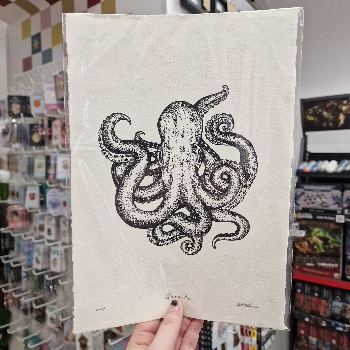 Qarnita / Octopus Print