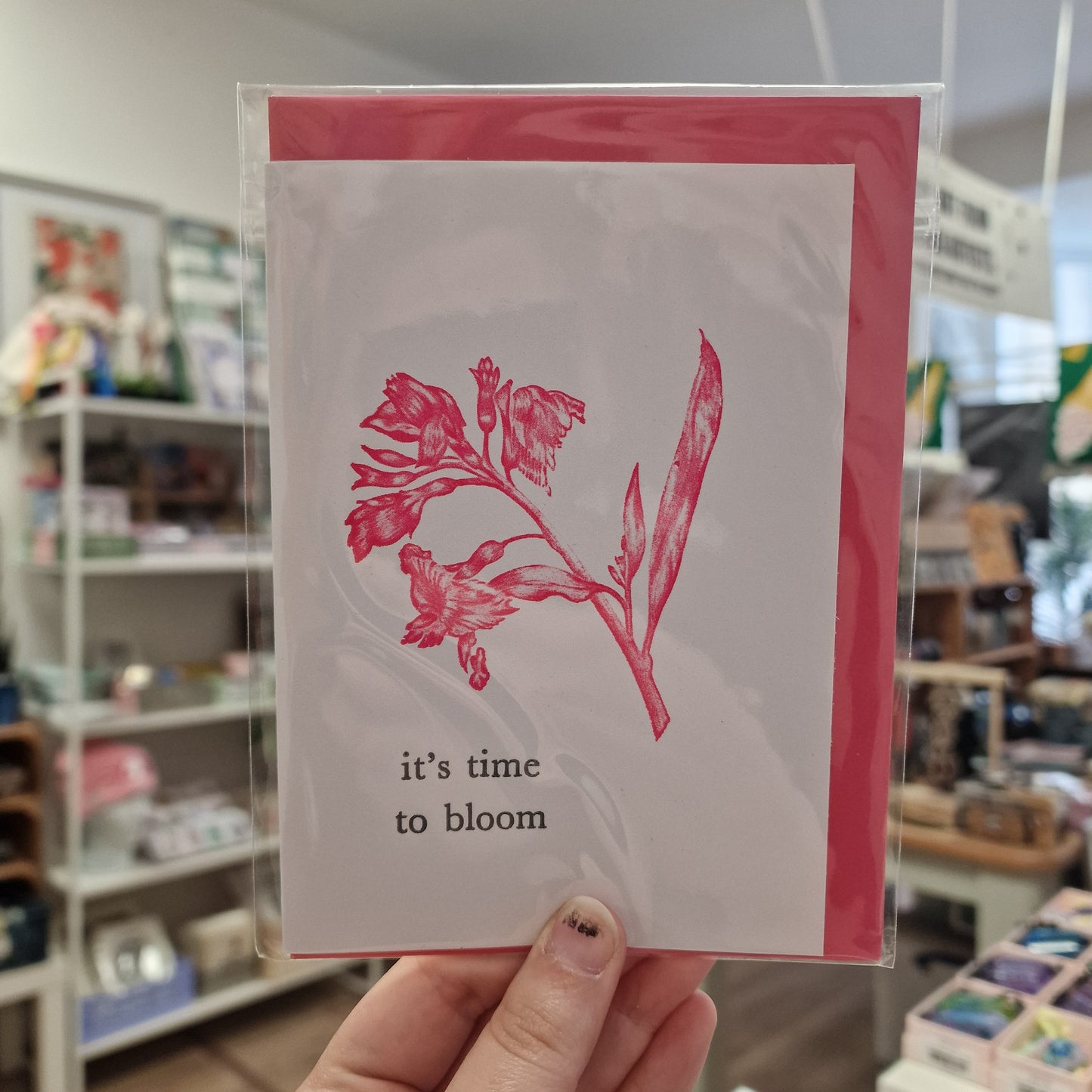 It's Time To Bloom Card