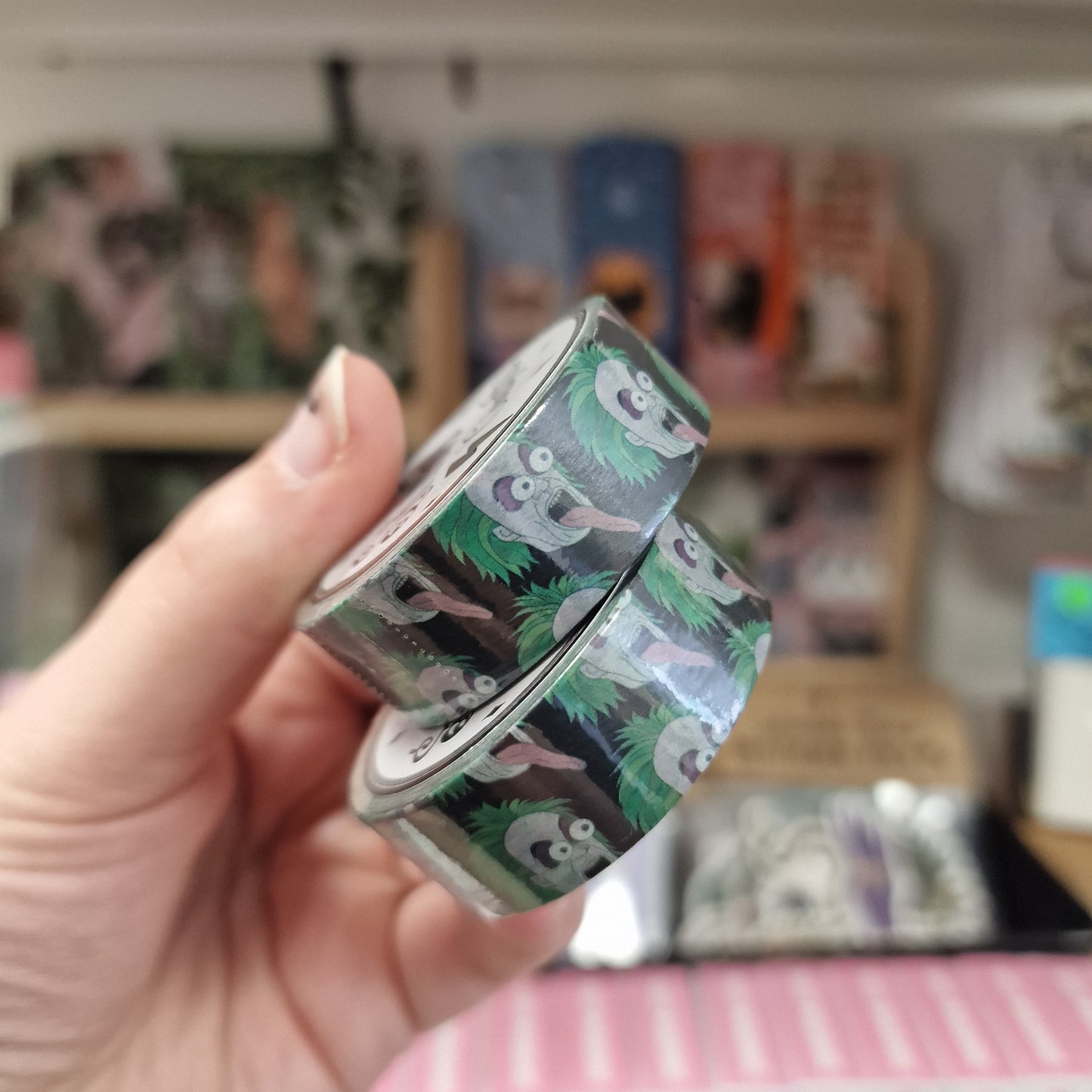 Beetlejuice Tongue Out Washi Tape