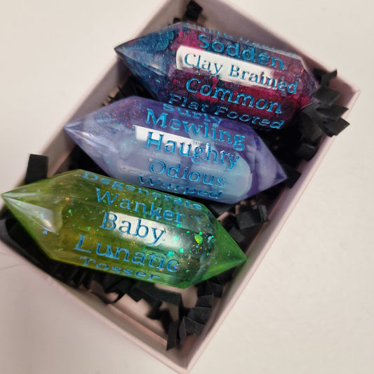 Vicious Mockery 3 Piece Dice Set