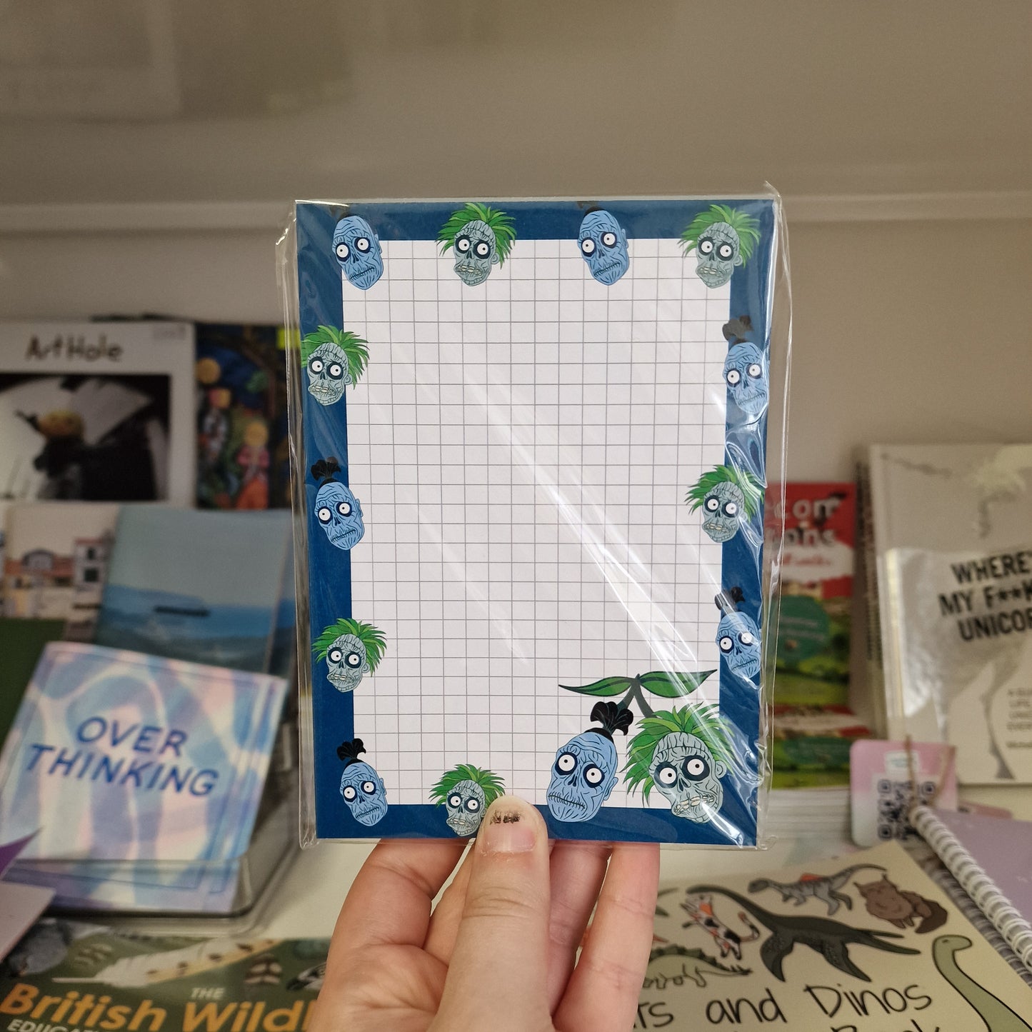 Shrunken Heads Notepad