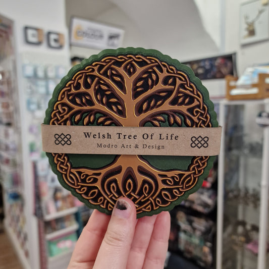 Celtic Tree Of Life Coaster