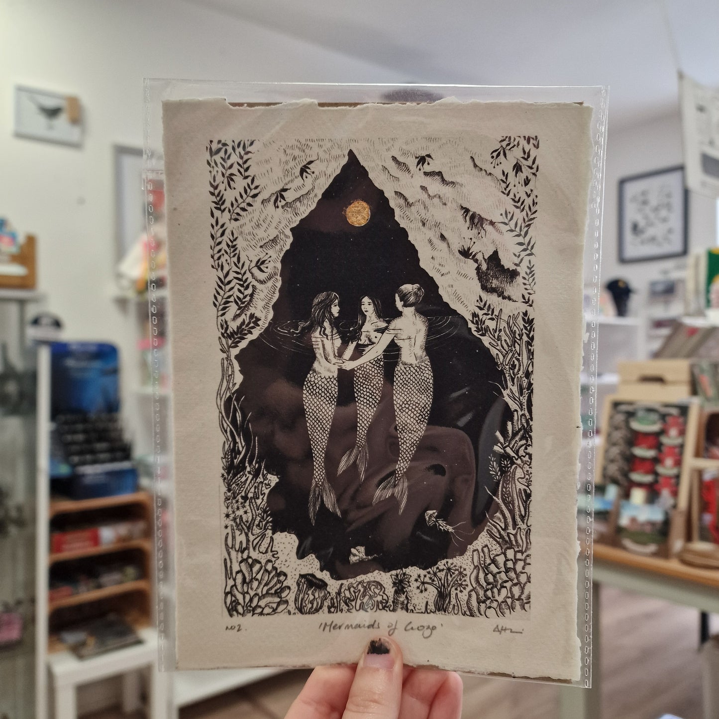 Mermaids Of Gozo Print