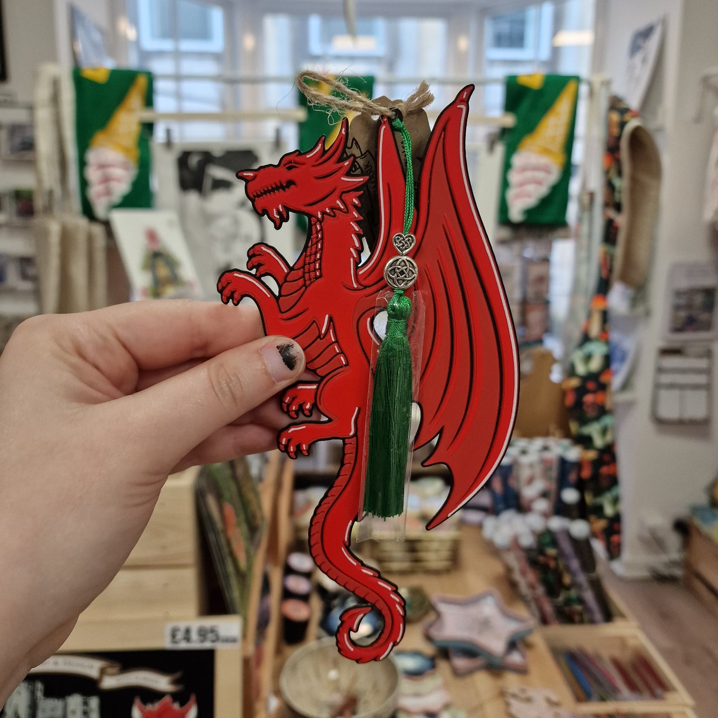 Welsh Dragon Bookmark