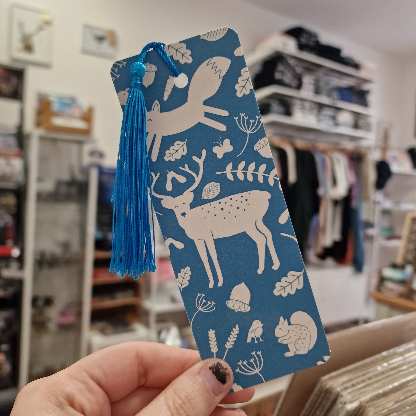 Woodland creatures bookmark