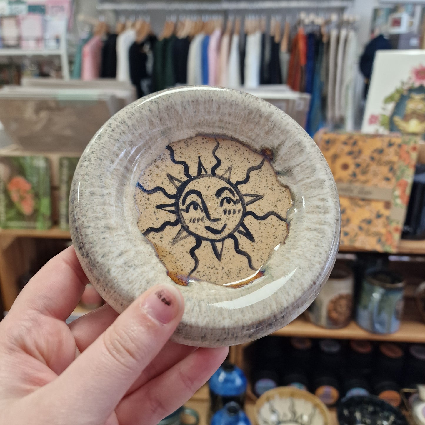 Small Sun Bubble Plate