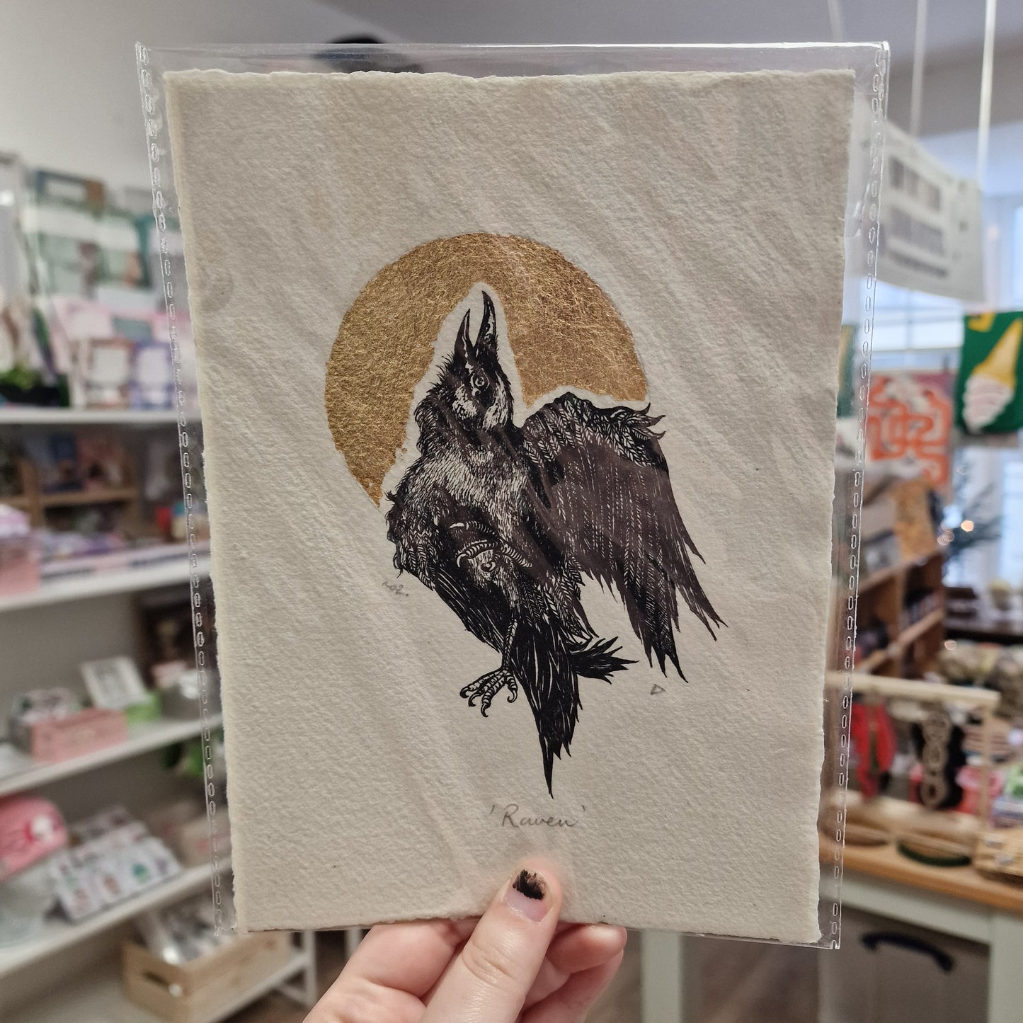 Raven A5 Print