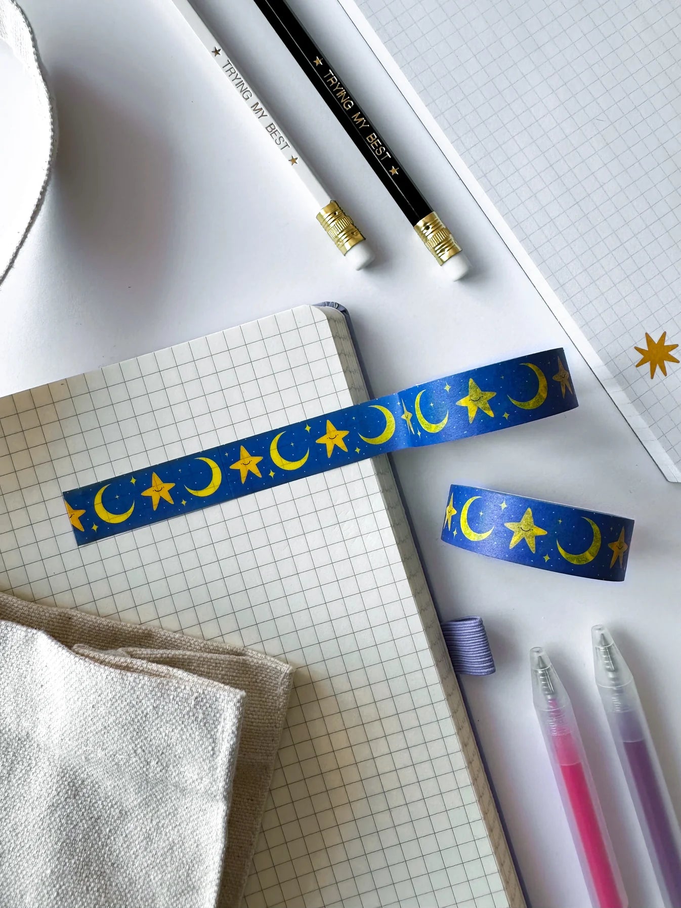 Moon and Stars Washi Tape