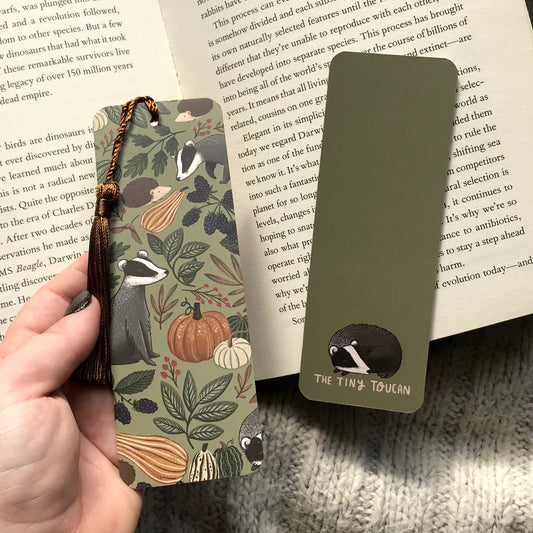 Badger And Gourd Bookmark