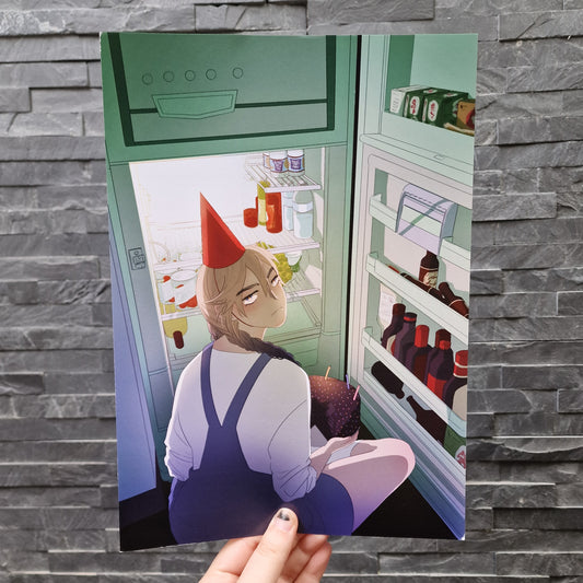 Treat At Midnight A4 Print