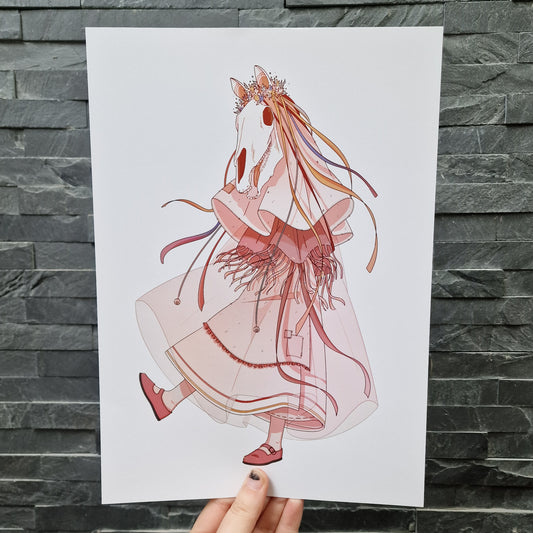 Mari Lywd A4 Print