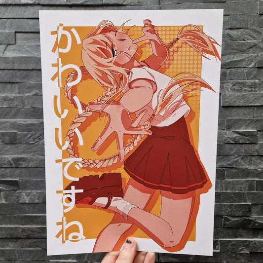 Cute Right? A4 Print