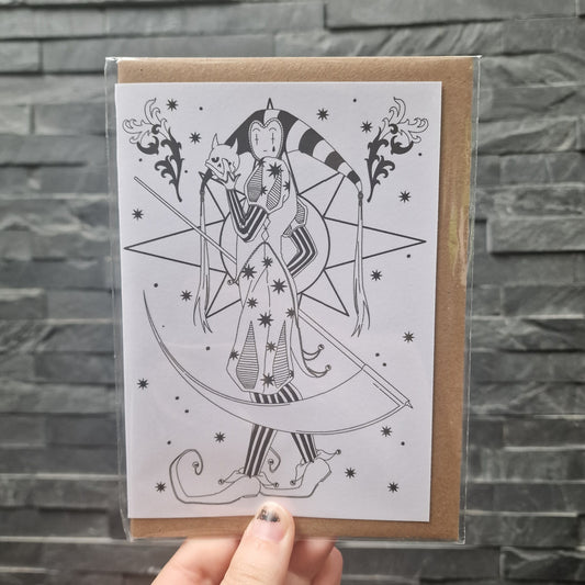 Death Jester Card