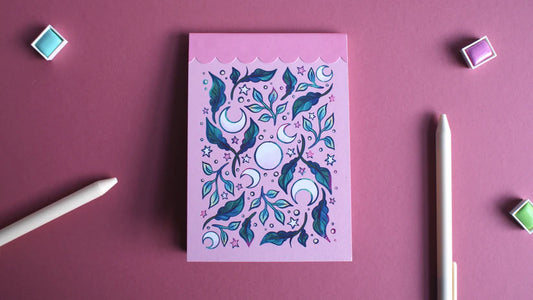 Moon Moment Notepad