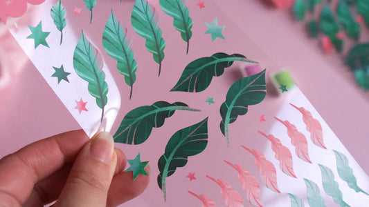 Leaves & Filler Sticker Sheet