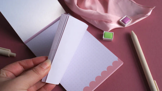 Strawberry Picking Notepad