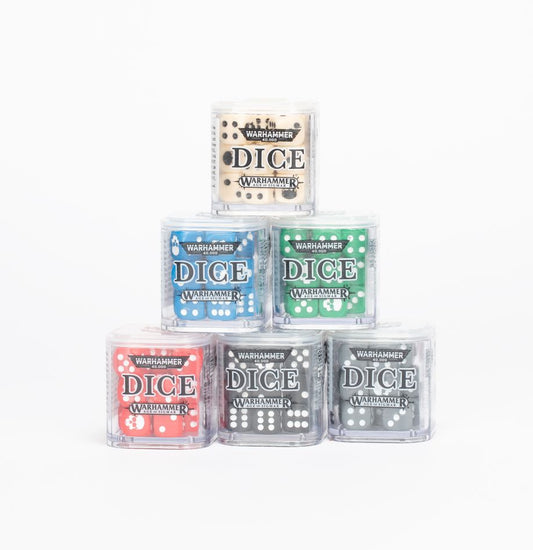 CITADEL 12mm DICE SET ASSORTED COLOURS