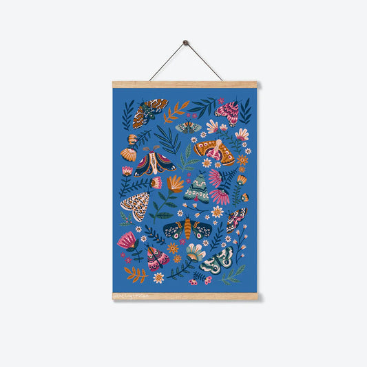 Moths Print