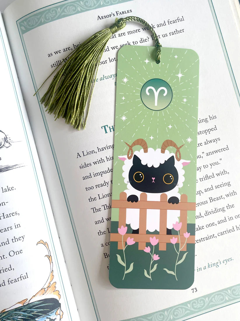 Zodiac Cat Bookmarks