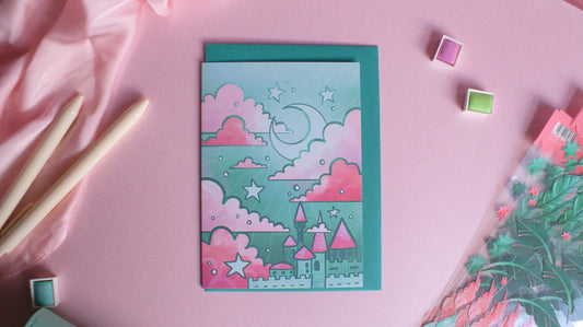 Castle In The Sky Card