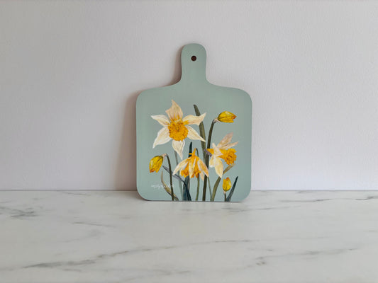 Wild Daffodil Small Chopping Board