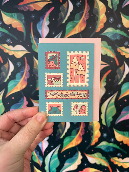 Mixed Stamps Card