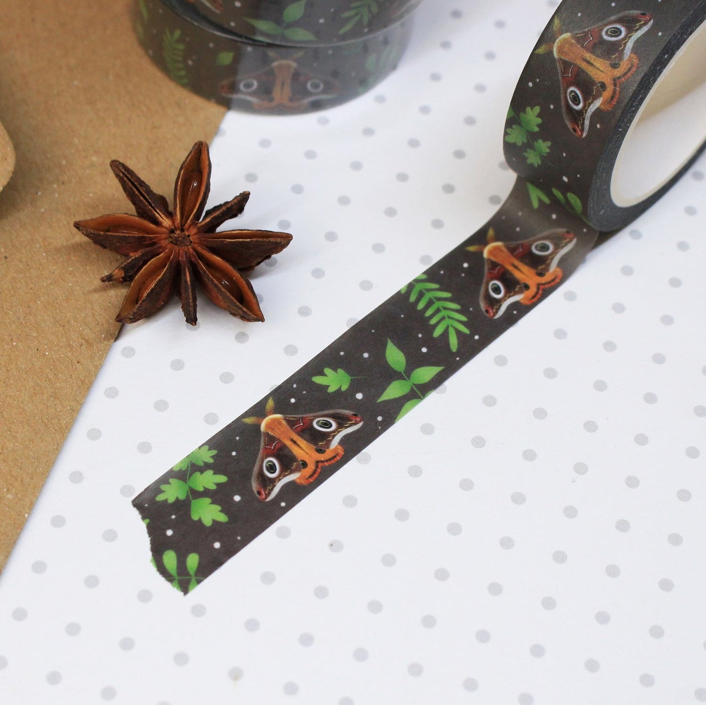 Moth Washi Tape