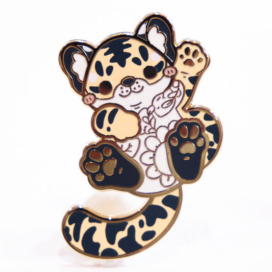 Sumatran Tiger Cub Enamel Pin
