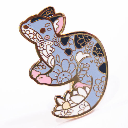 Yapok Water Oppossum Enamel Pin