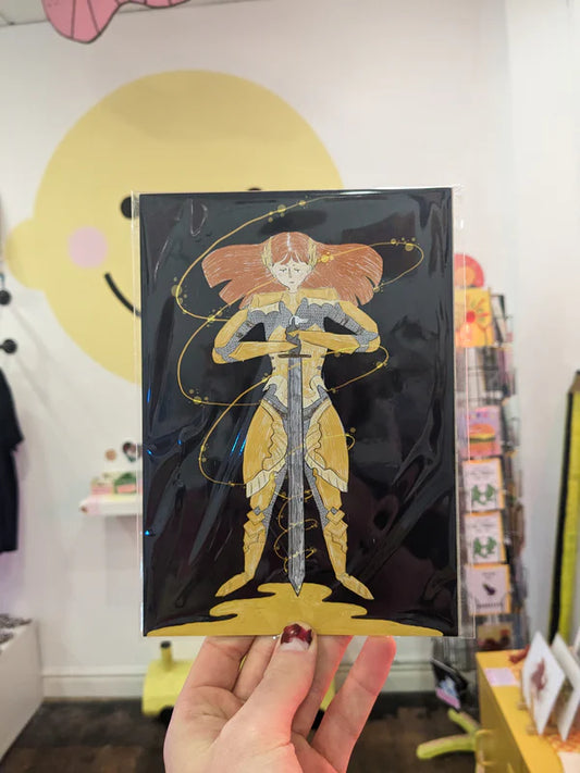 Warrior Princess A5 Print