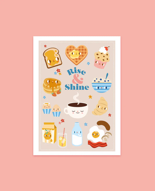 Rise & Shine A5 Print