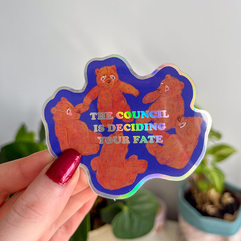 Council of Bears sticker