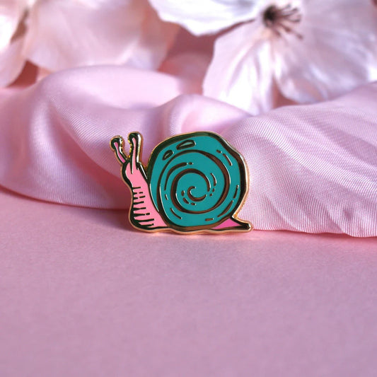 Snail Enamel Pin