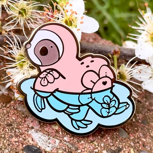 Swimming Sloth Enamel Pin