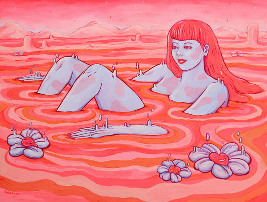 WARM WATERS A3 PRINT