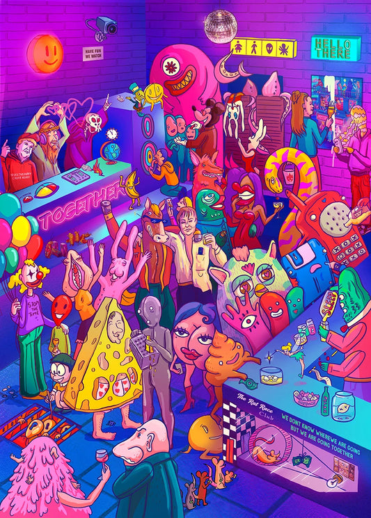 CLUB II A3 PRINT