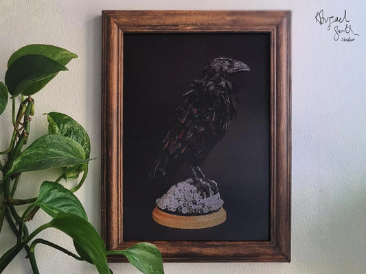 Black Raven Print