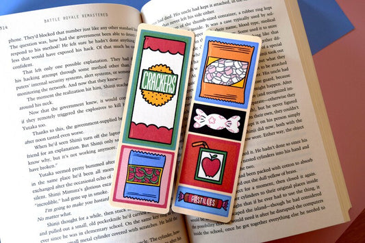 Snack Time Pattern Bookmark