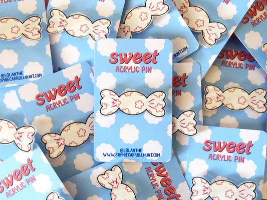 Sweet Acrylic Pin