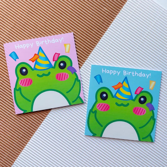 Birthday Frog Card