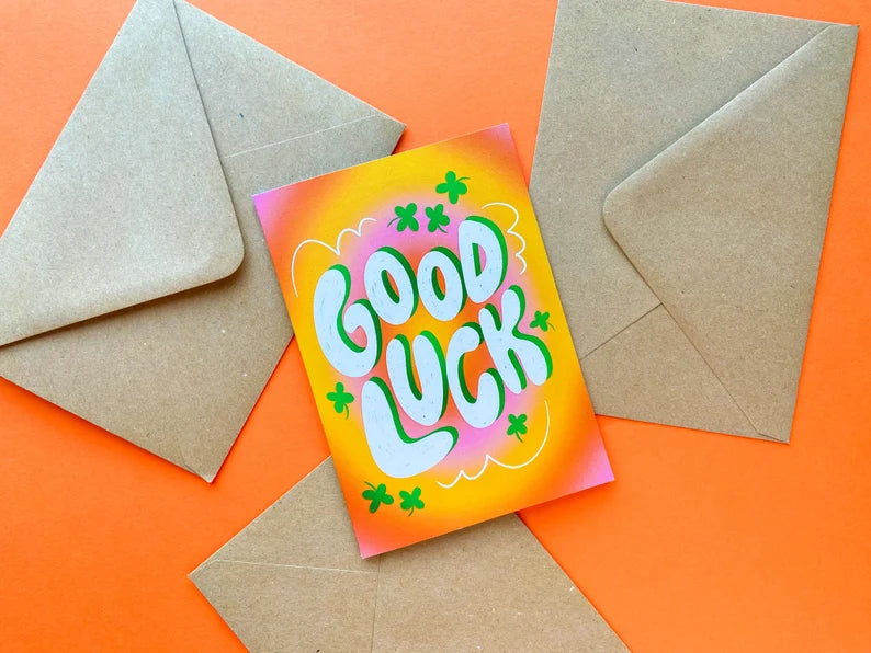Good Luck Card