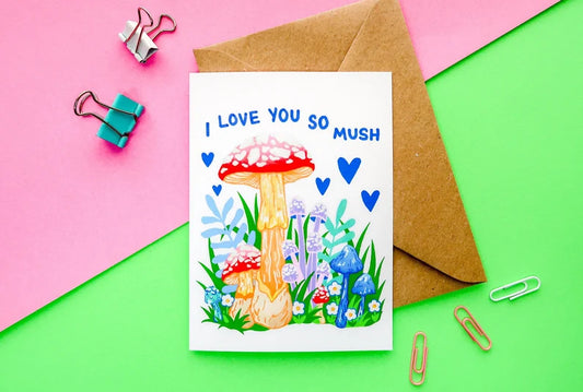 I Love You So Mush Card