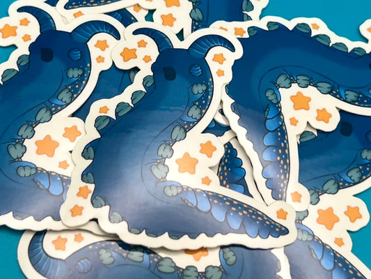 Velvet Worm Sticker