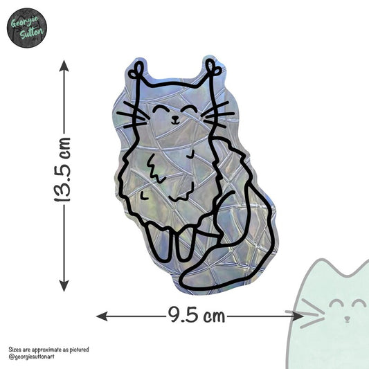 Fluffy Cat Suncatcher