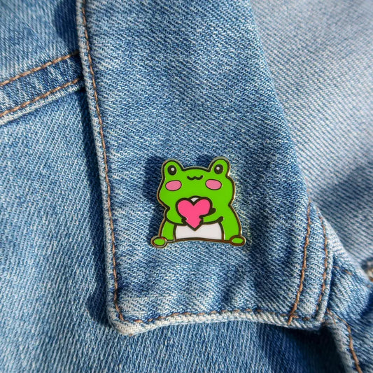 Froggy Enamel Pin