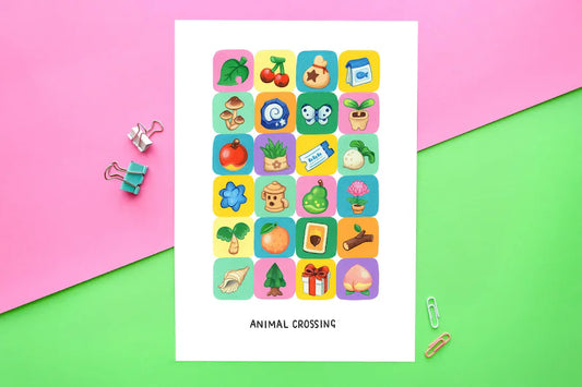 Animal Crossing A4 Print