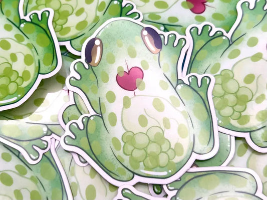 Glass Frog Sticker